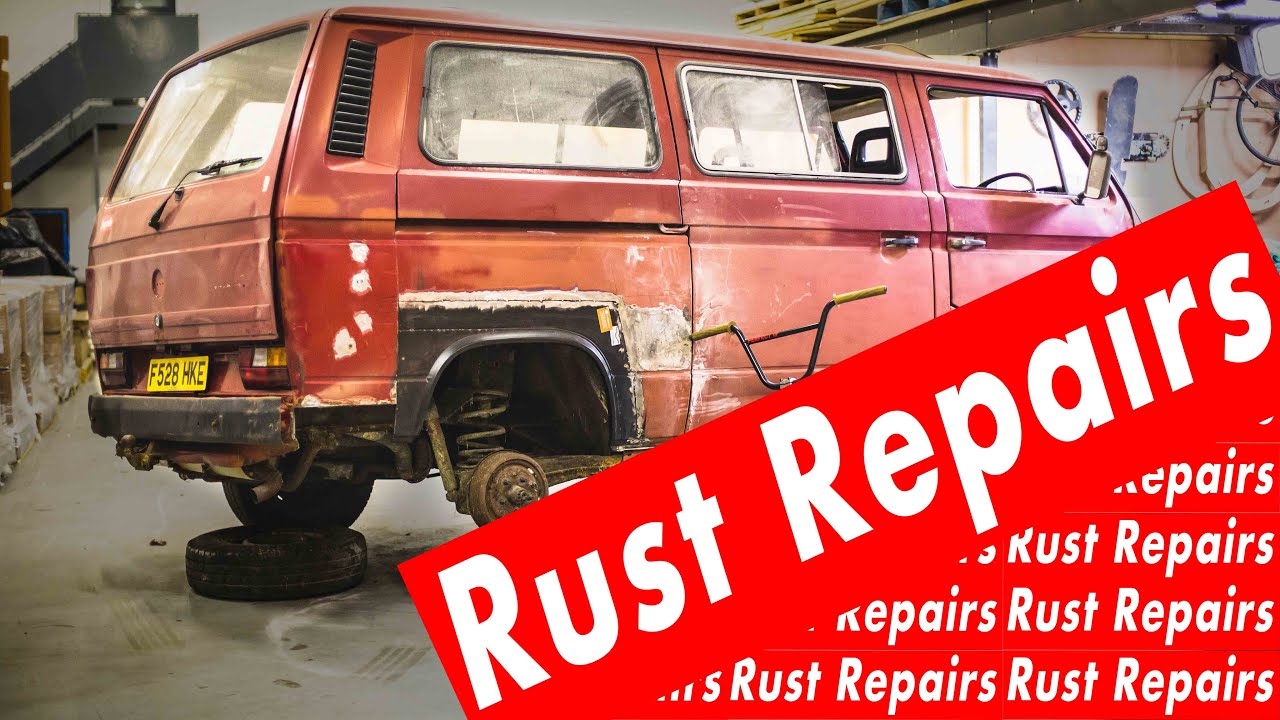 Rust repairs on our vanagon (t25) ep.3