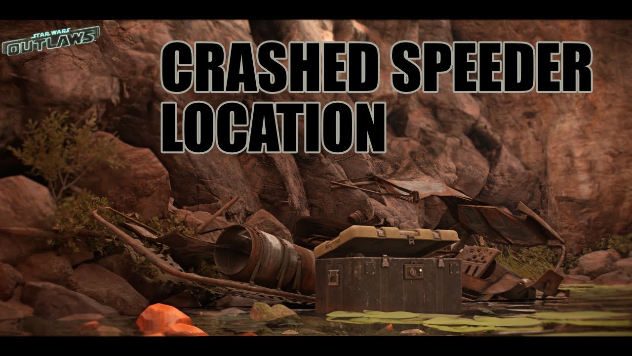 Crashed Speeder - Toshara Location #starwars #outlaws