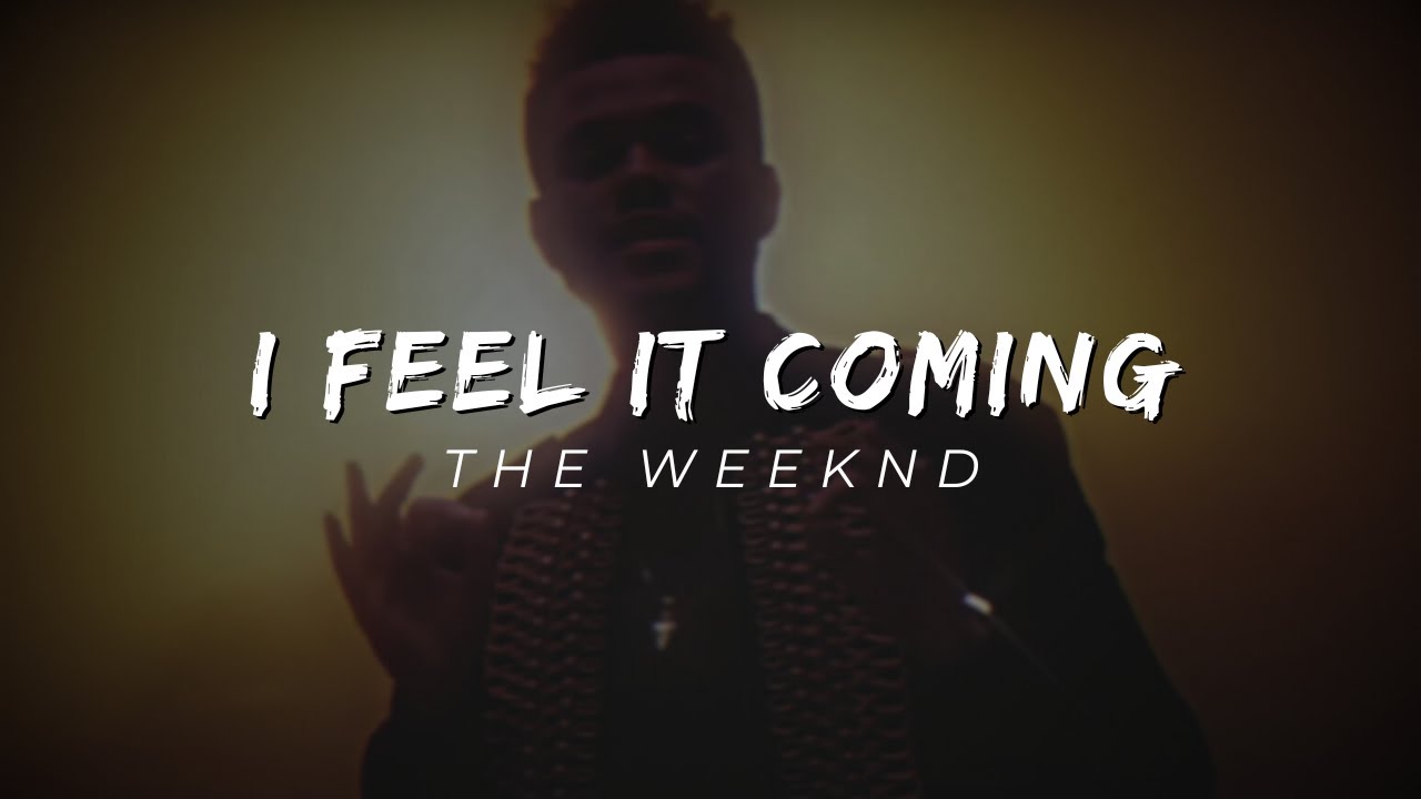 I FEEL IT COMING - The Weeknd (by Fabio Marziali) Alto Sax Music Sheet