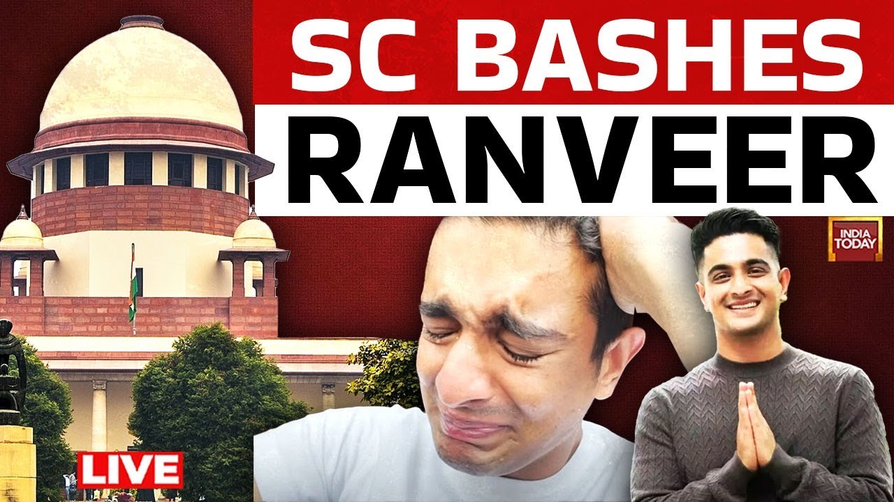 India's Got Letent Row Live Updates: Supreme Court On Ranveer Allahbadia | YouTube Beerbiceps News