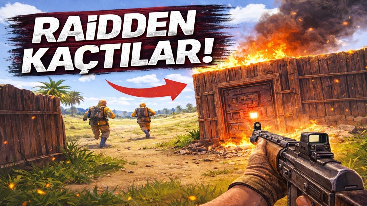 RAID ATMAYA GELDİLER, NAMUSU BIRAKIP GİTTİLER