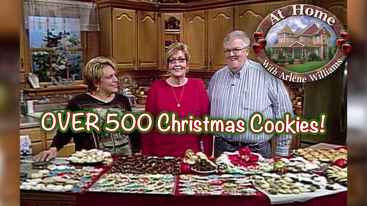 Baking OVER 500 Christmas Cookies with Arlene, Paul, and Patti!