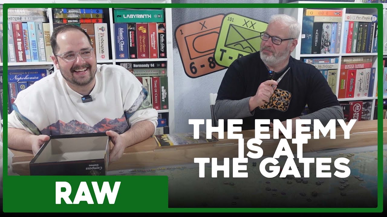 RAW | The Enemy Is At The Gates | Compass Games | The Players' Aid