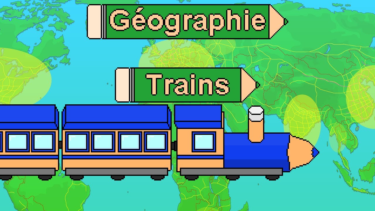 Géographie du train et chemins de fer