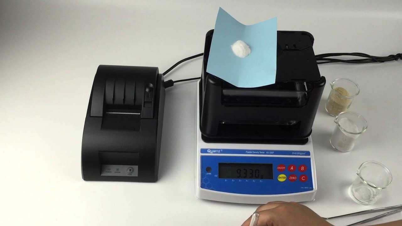 AU 300P Powder Density Tester Pycnometer Measuring Method