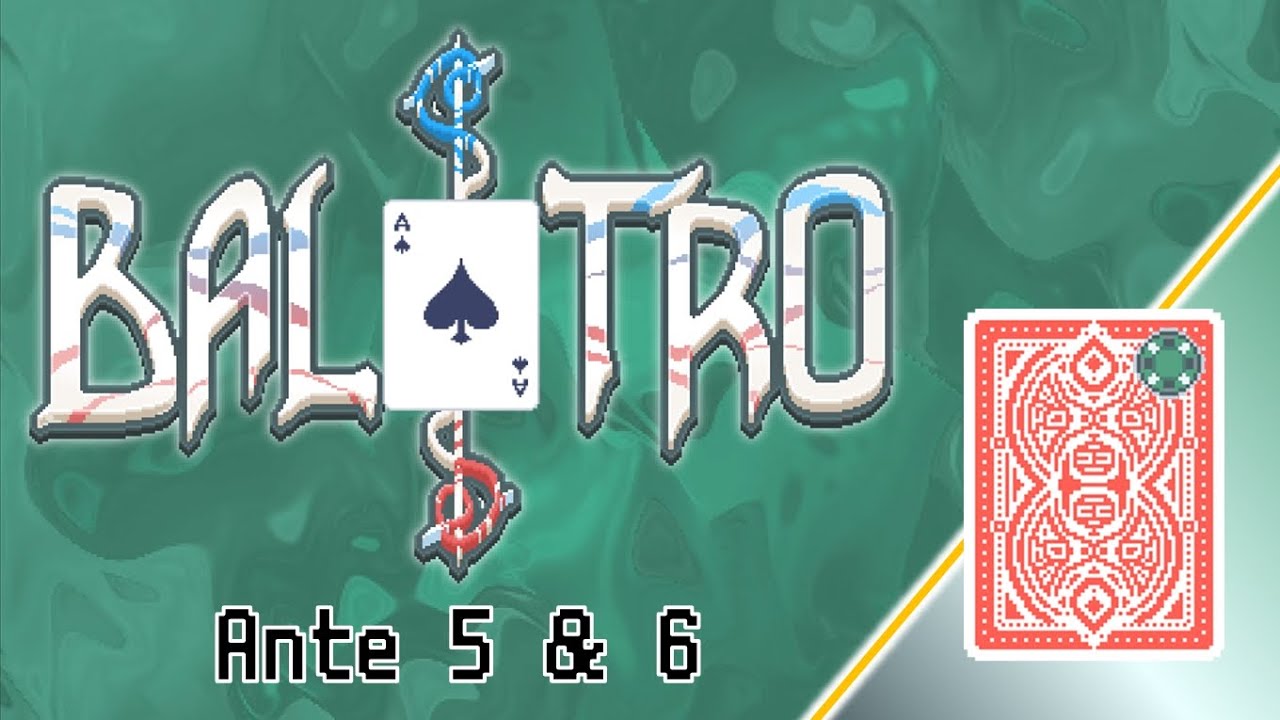 Balatro - Red Deck, Green Stake, Ante 5 & 6