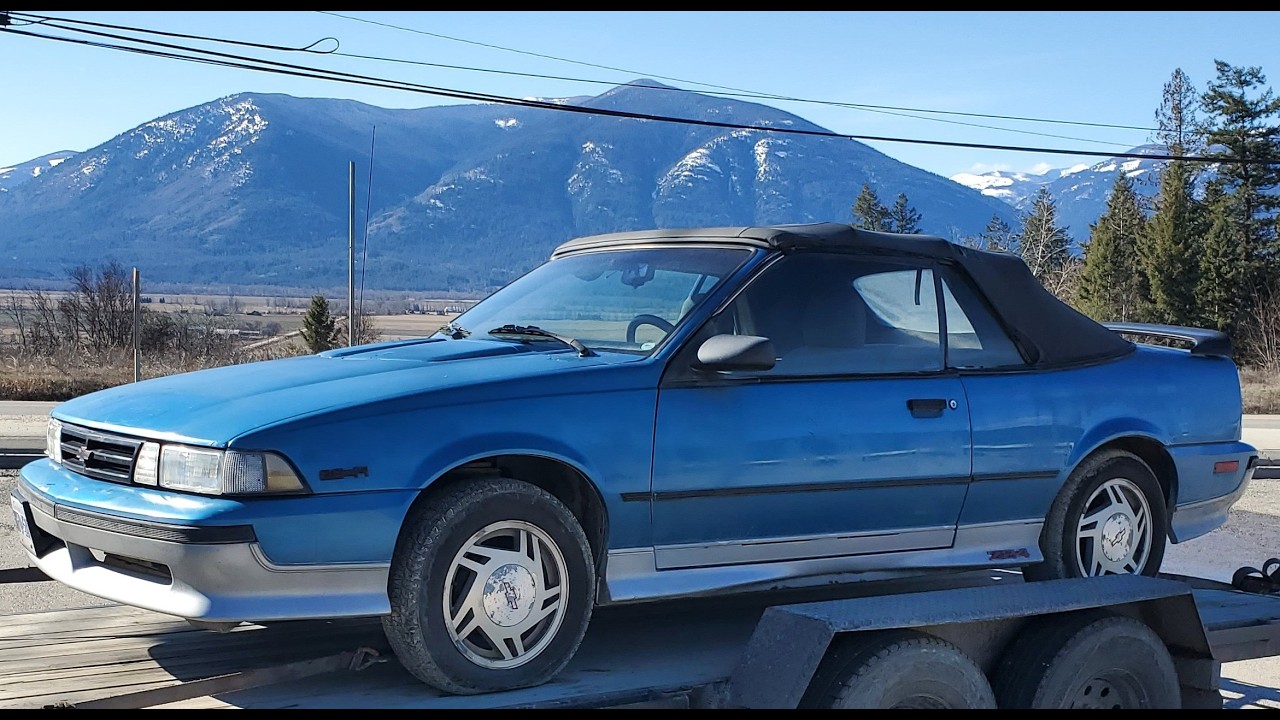 1988 Cavalier Z24 Convertible Intro