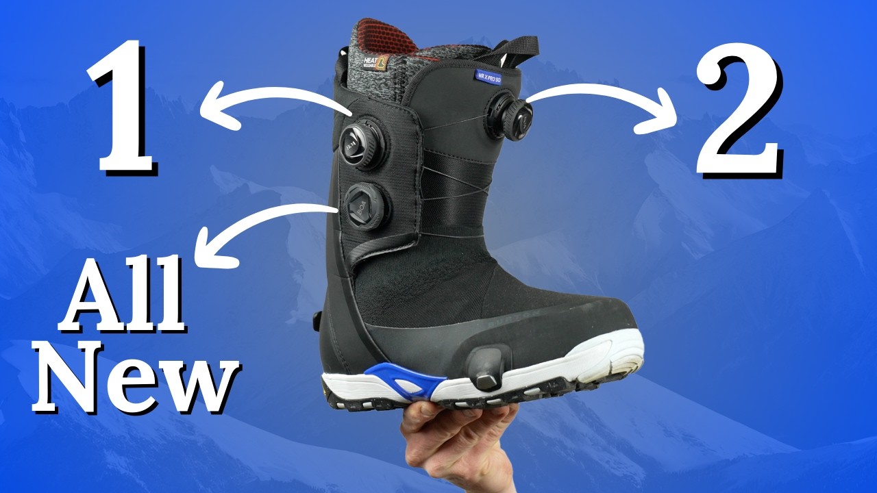Burton's New Triple Boa Boot - Waverange X Pro