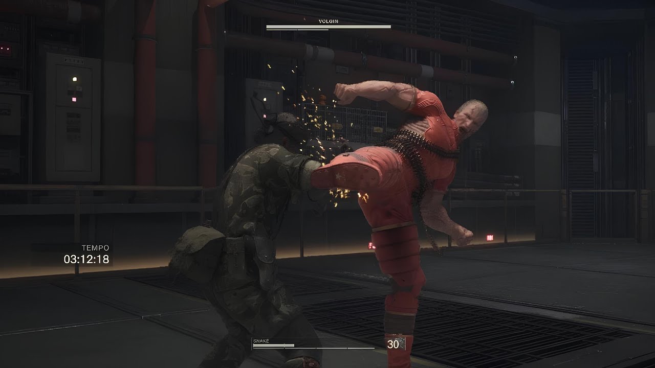 METAL GEAR SOLID &Delta;: SNAKE EATER - Naked Snake VS Volgin - Extreme - No Damage - Solo CQC