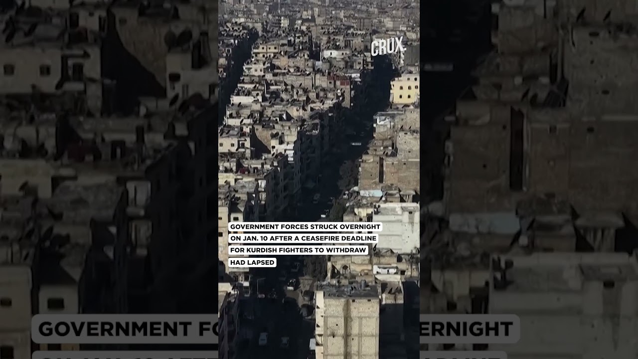 On Cam: Syrian Military Storms US-Backed SDF&rsquo;s Stronghold In Aleppo | Kurds