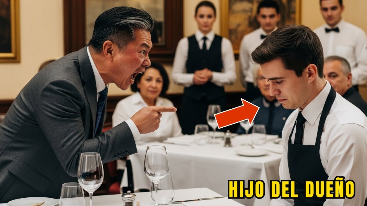 Gerente envidioso HUMILLA al camarero…sin saber que es el HIJO del DUEÑO.