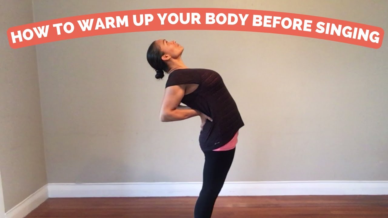 How To Warm Up Your Body Before Singing | Singers Stretches