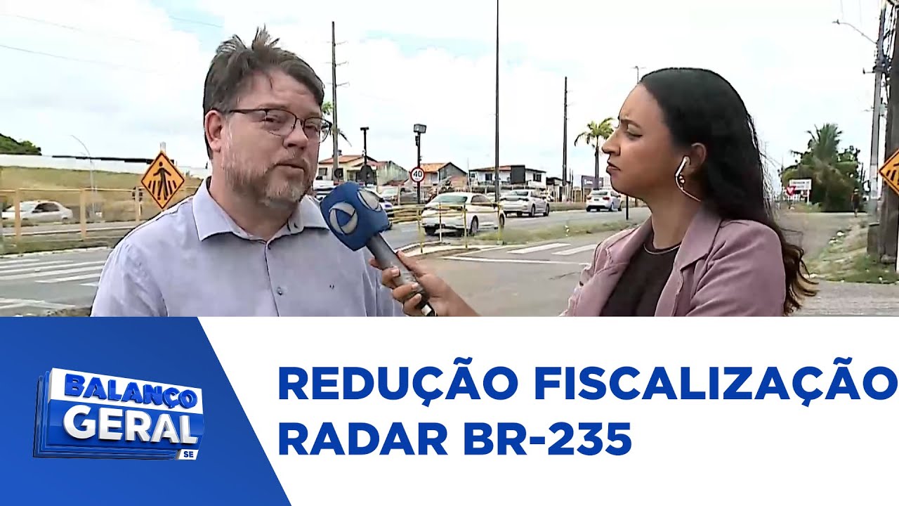DNIT reduz limite de velocidade no km 2 da BR-235 próximo à saída de Aracaju de 60km/h para 40km/h