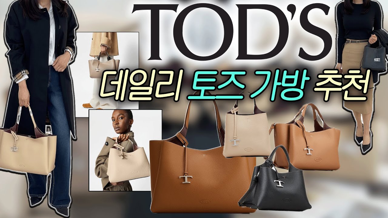 코디 걱정 덜어주는 데일리한 토즈 가방👜8가지 추천!! (24FW ver.)#소가죽 #dailybag