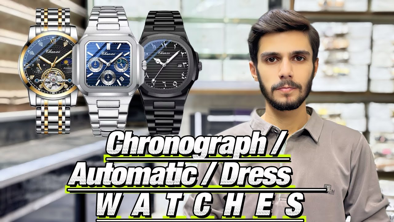 New 2025 Latest Chronograph, Automatic and Dress Chain Watches | Premium Quality | President Watch