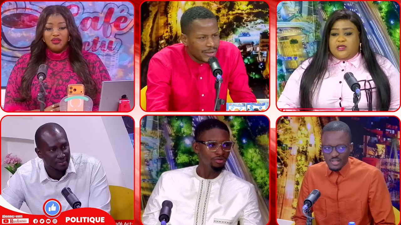 Matinale Café Actu avec Mamy Samb, Nabou Cor et l'équipe du VENDREDI 13 MARS 2026