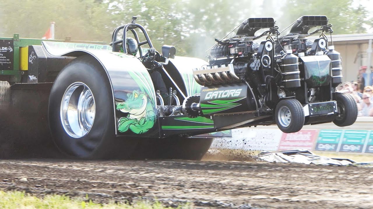 2500kg Light Modified at S&aelig;rslev Traktortr&aelig;k 2023 | Powerfull Tractor Pullers
