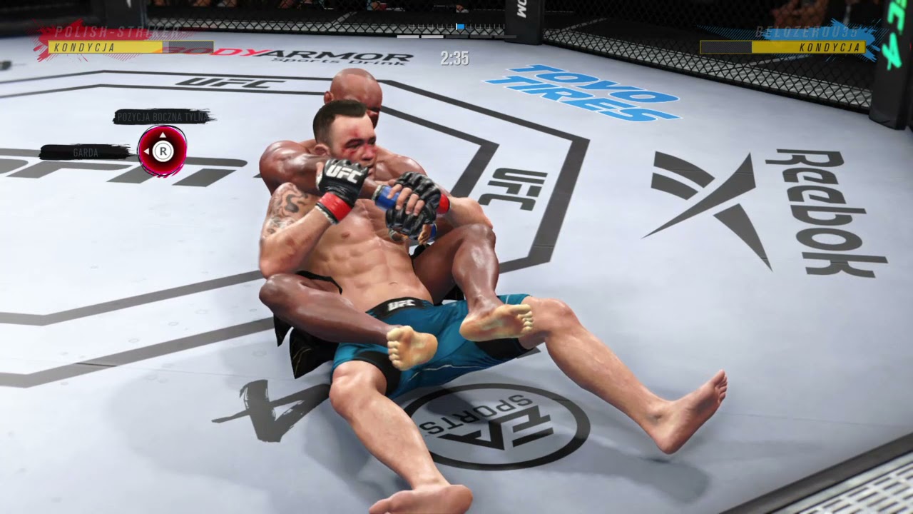 Kamaru Usman VS Convington UFC 4 Fight brutal KO ranked fight online