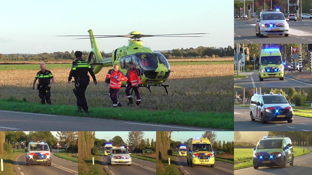 (Spoedbegeleiding) Hulpdiensten met spoed van/naar een MMT inzet in Persingen
