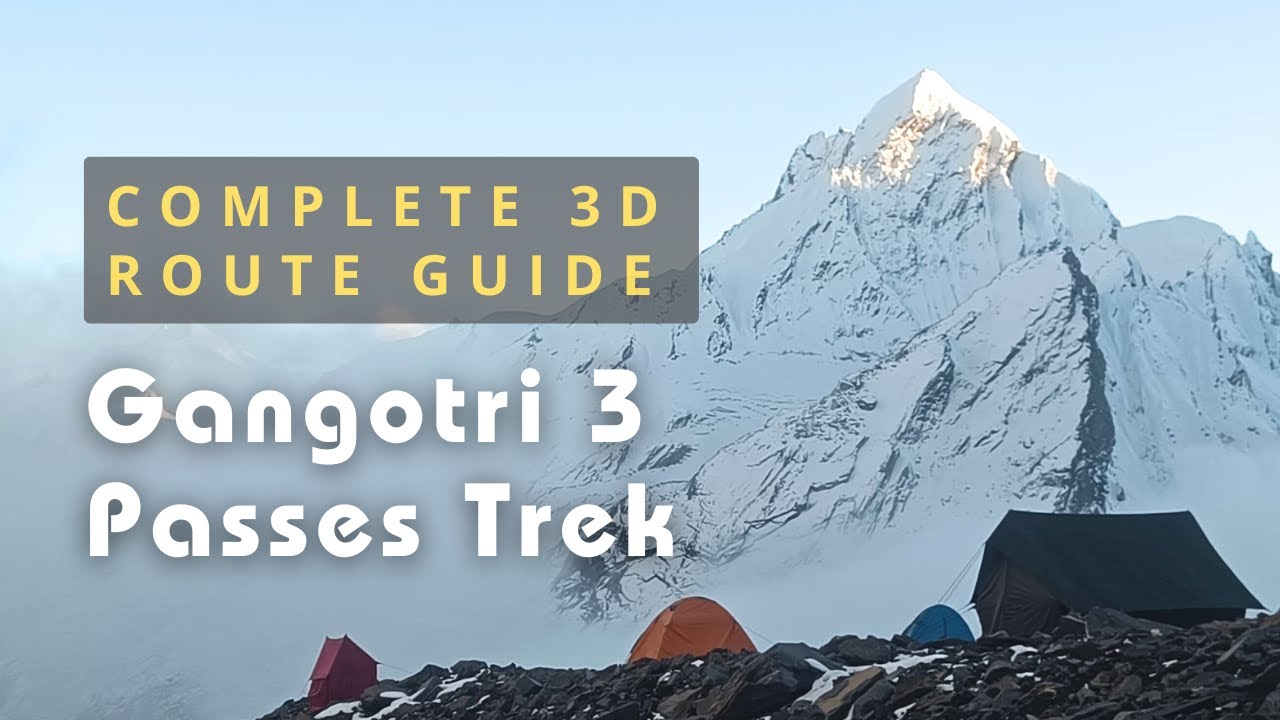 Auden&rsquo;s Col &ndash; Patangani Dhar &ndash; Mayali Pass Trek | Route, Peaks & 3D Trail Guide