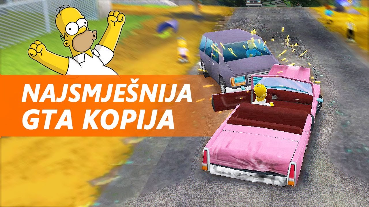 LEGENDARNA GTA: SIMPSONI IGRA - Simpsons: Hit & Run
