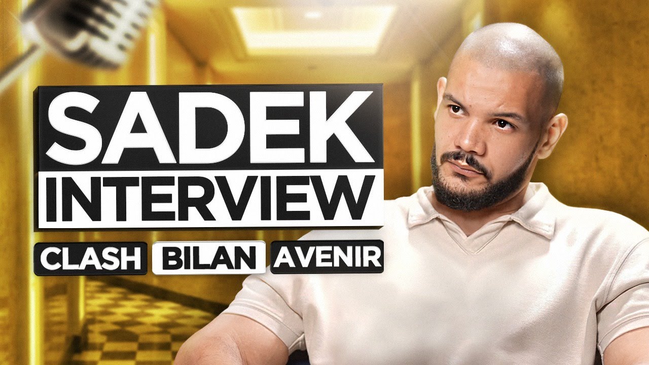 La DERNIÈRE INTERVIEW de SADEK (Booba, Ninho, retraite...)