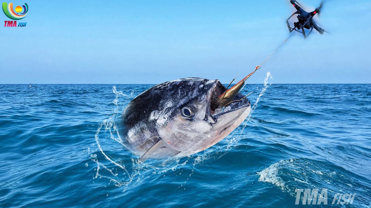 Experience FISHING with DRONES