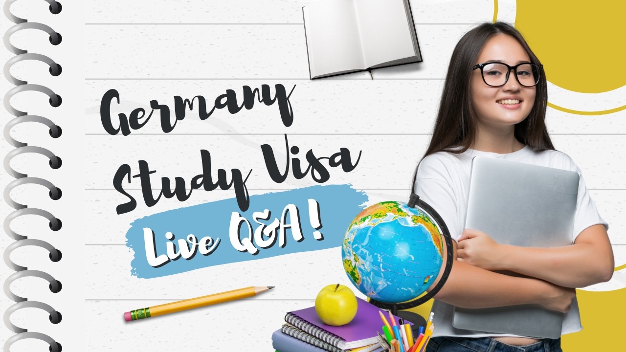Live Q&A: Germany Study Visa Guidance 🇩🇪