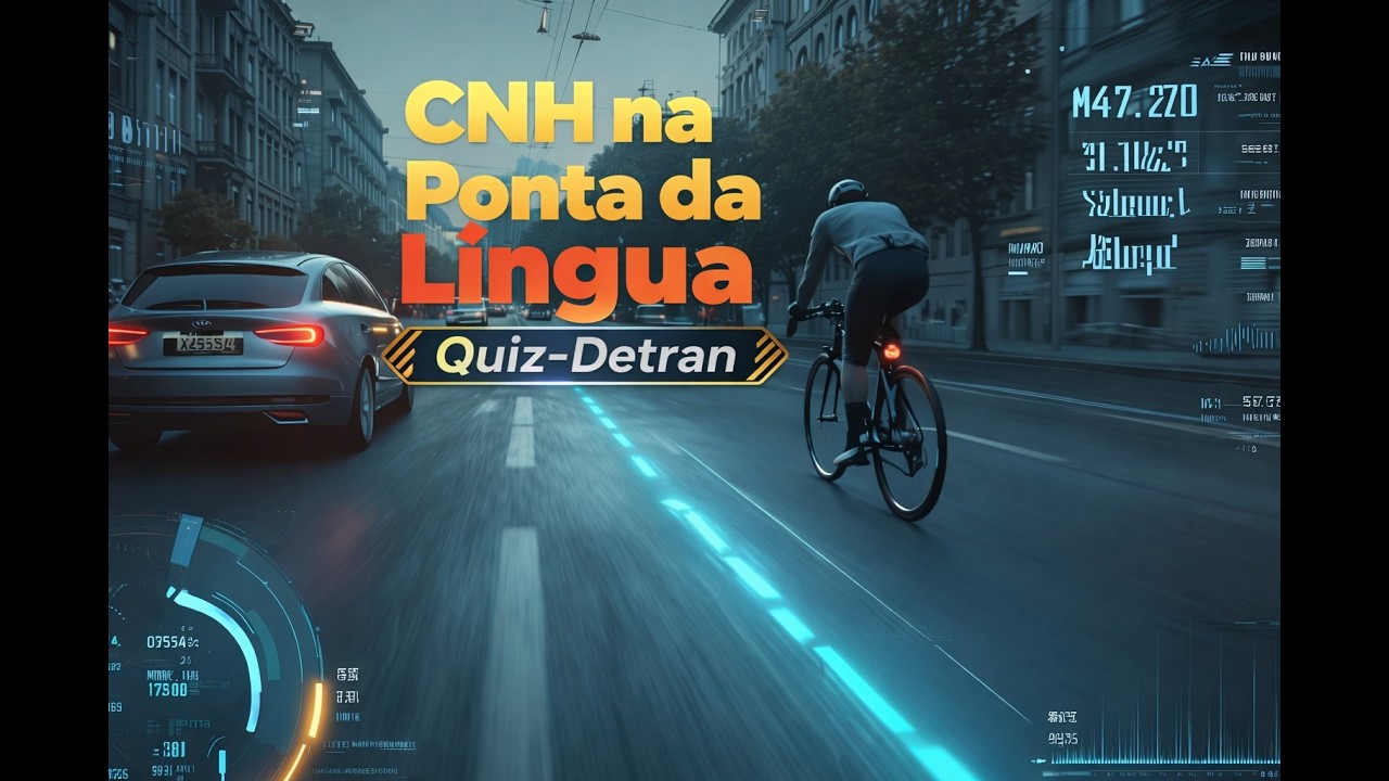 CNH na Ponta da Lingua  #cnh  #habilitação #transito #cnhsuspensa #questõesdetran #quizcnh #detran