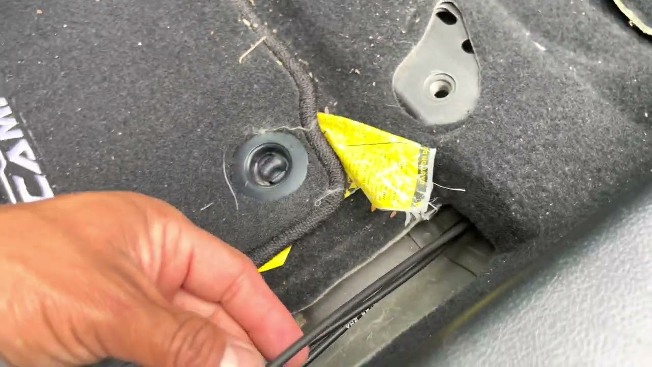 2017 Toyota Camry trunk release cable