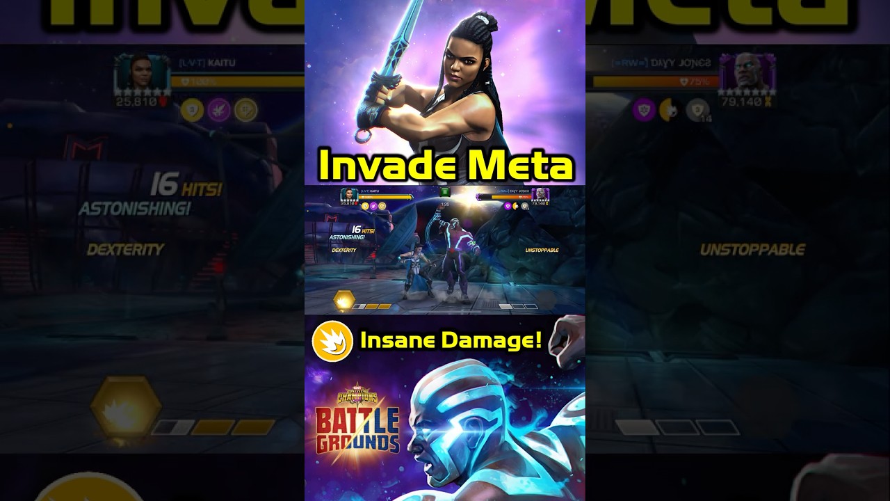 Valkyrie COOKS This New Meta! 🔥 #mcocgameplay #marvelcontestofchampions #battlegrounds
