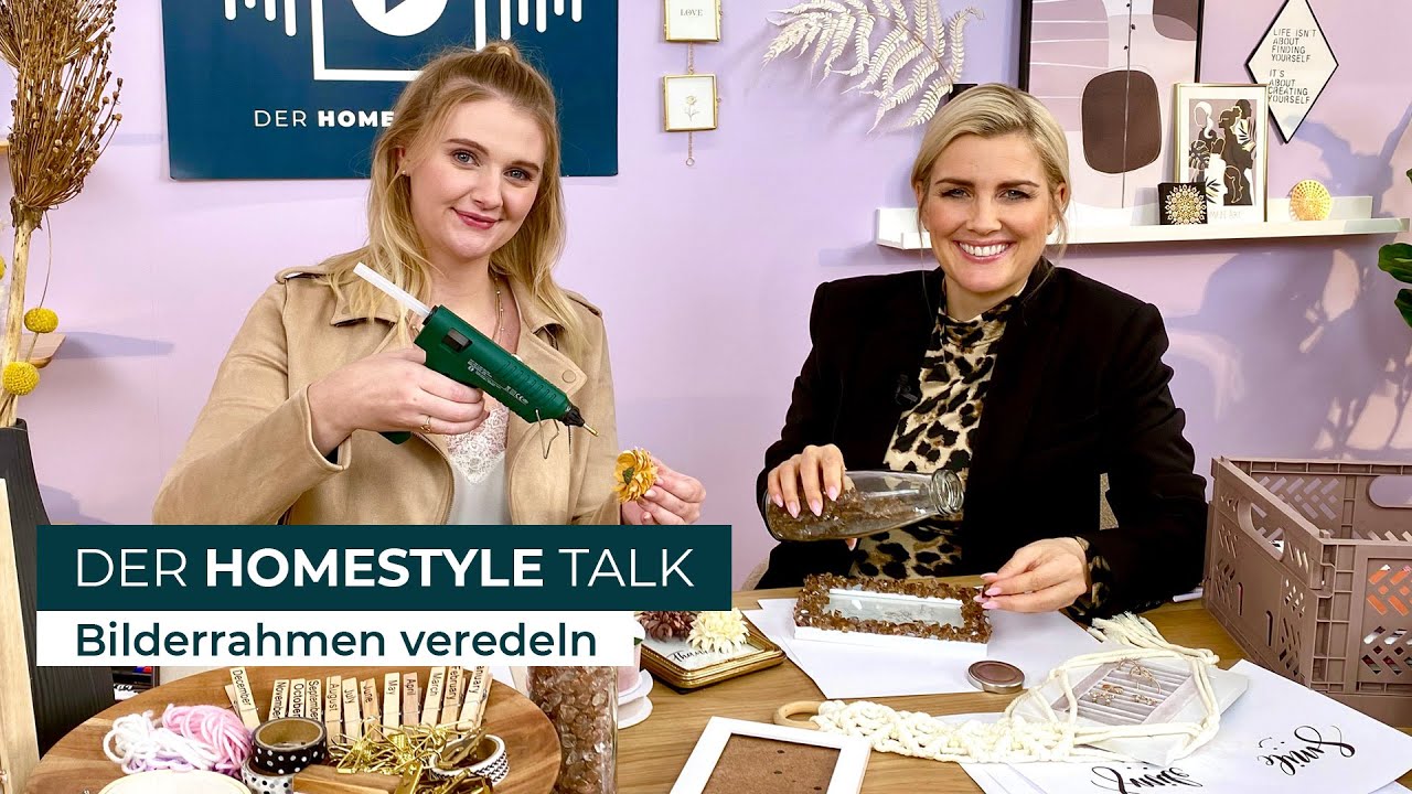 Bilderrahmen veredeln: DIY Wow-Effekt für Fotos, Bilder und Schmuck-Rahmen (DEPOT Homestyle Talk)