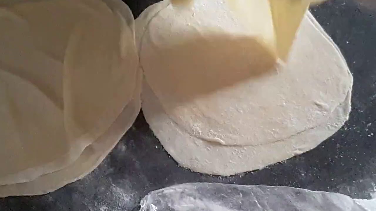خمیر بغلاوه خمیر فیلو⚘خمیر باکلاوا❤ dough filo  тесто фило