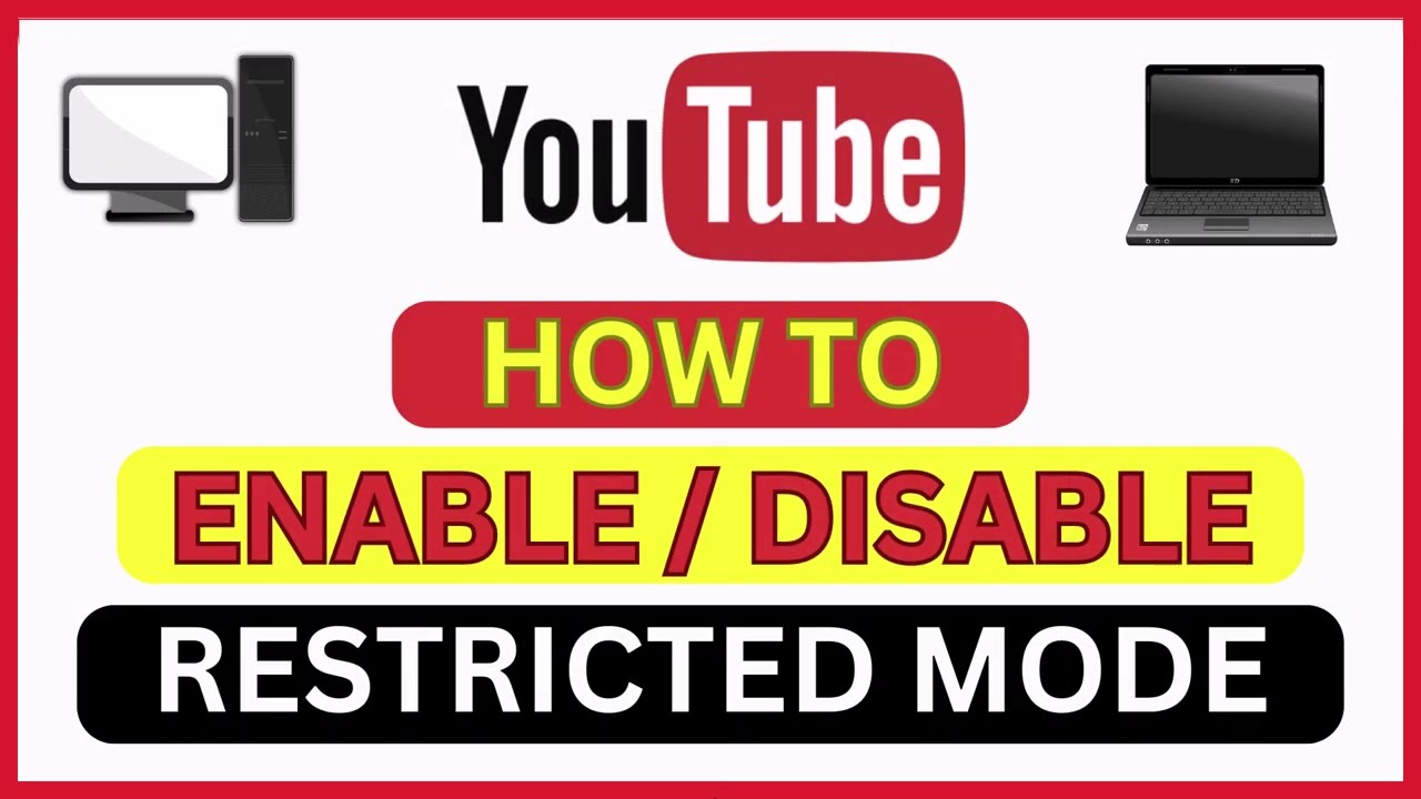 How To Enable Or Disable Restricted Mode On YouTube | PC Tutorial