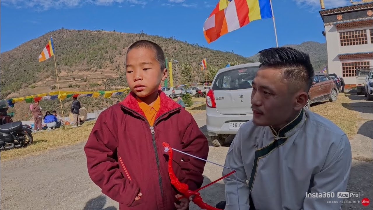 MAY BE THE YOUNGEST MONK IN || DIRANG || 🏔️