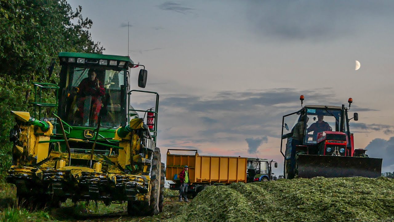 Koszenie Kukurydzy 2022 ㋛︎ Nowy Nabytek ㋛︎ Felgi się gną ㋛︎ JD, Zetor, Farmtrac, Ursus