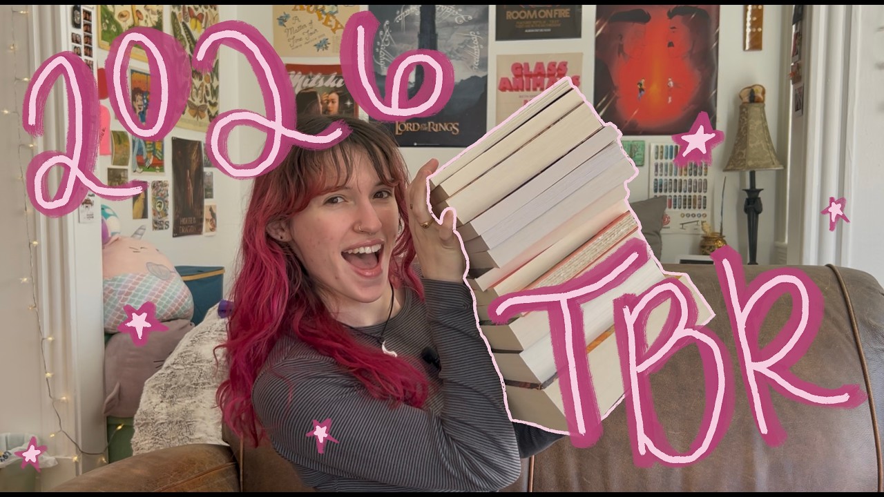 12 books on my 2026 physical TBR ✨📚