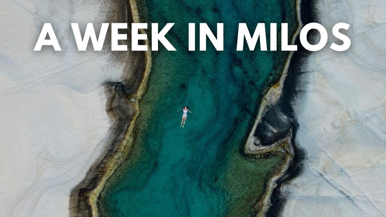 EXPERIENCING THE BEST OF MILOS | Cliff Diving, Boating and Beaches!