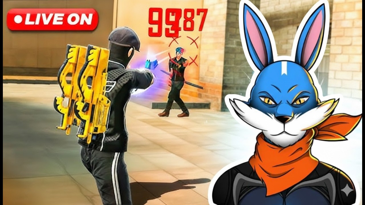 🔵LIVE ON BORA JOGAR FOCO TOTAL BR RANK🔵FREEFIRE