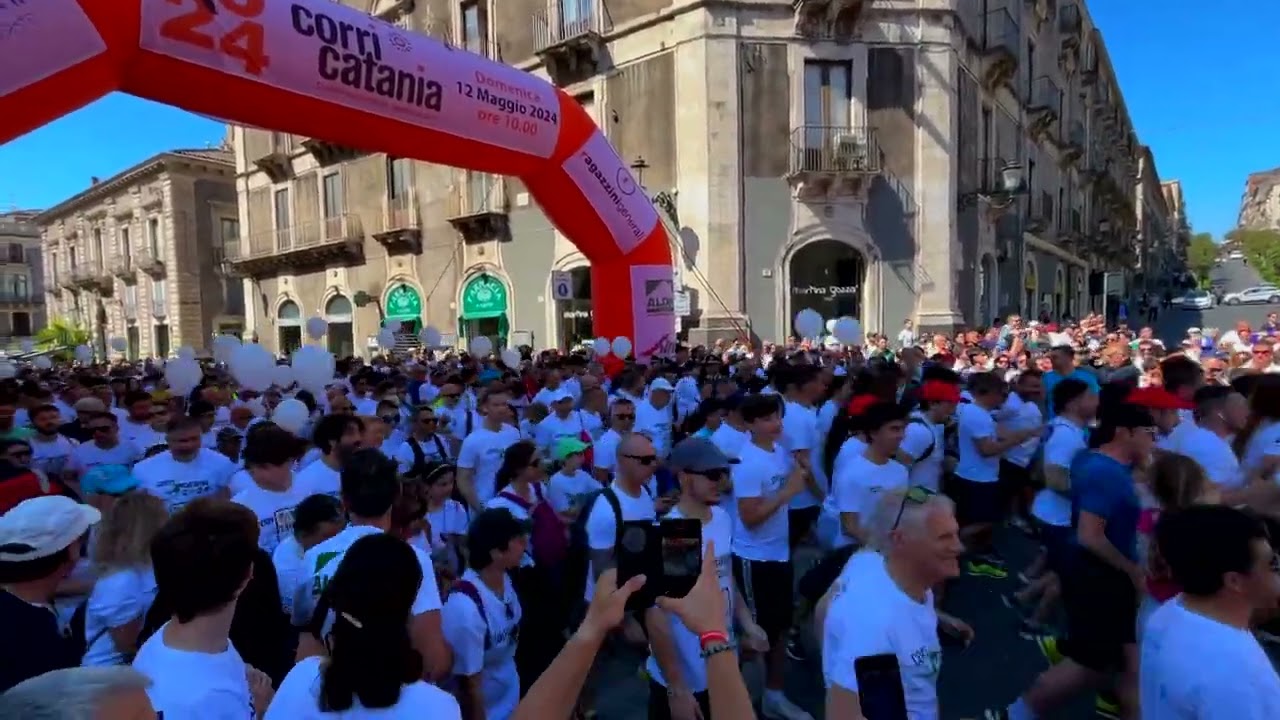 Corri Catania 2024: il commento del sindaco Enrico Trantino