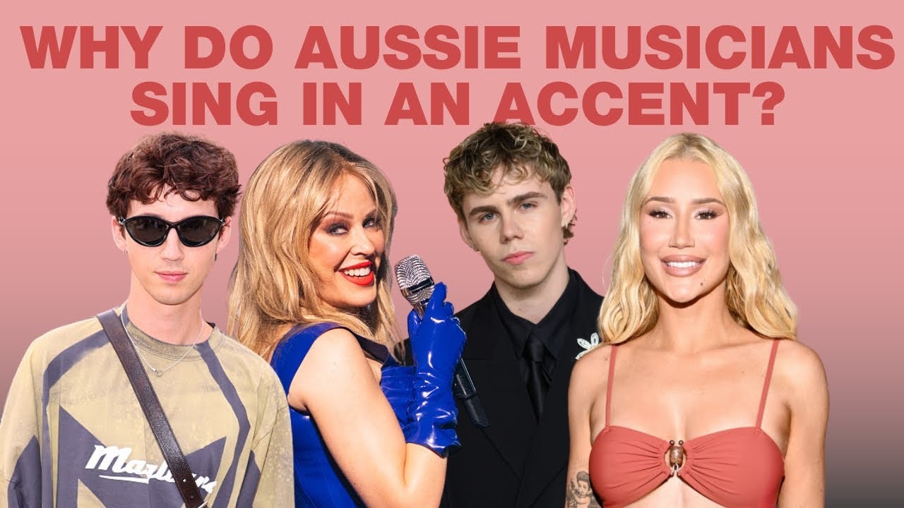 Why do Australian musicians sing with an accent?