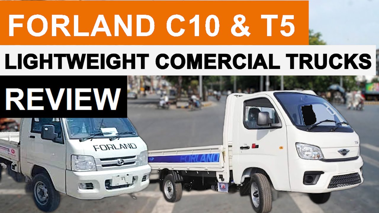 2026 Forland C10 & T5 Diesel Flatbed Pickups.