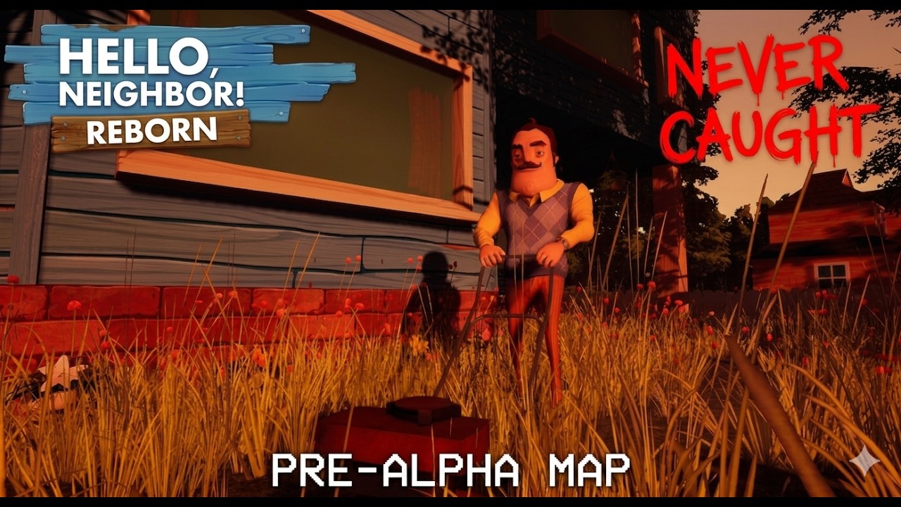 BEATING PRE-ALPHA MAP ! -  Hello, Neighbor! Reborn (Update Rewritten) ( without getting caught)