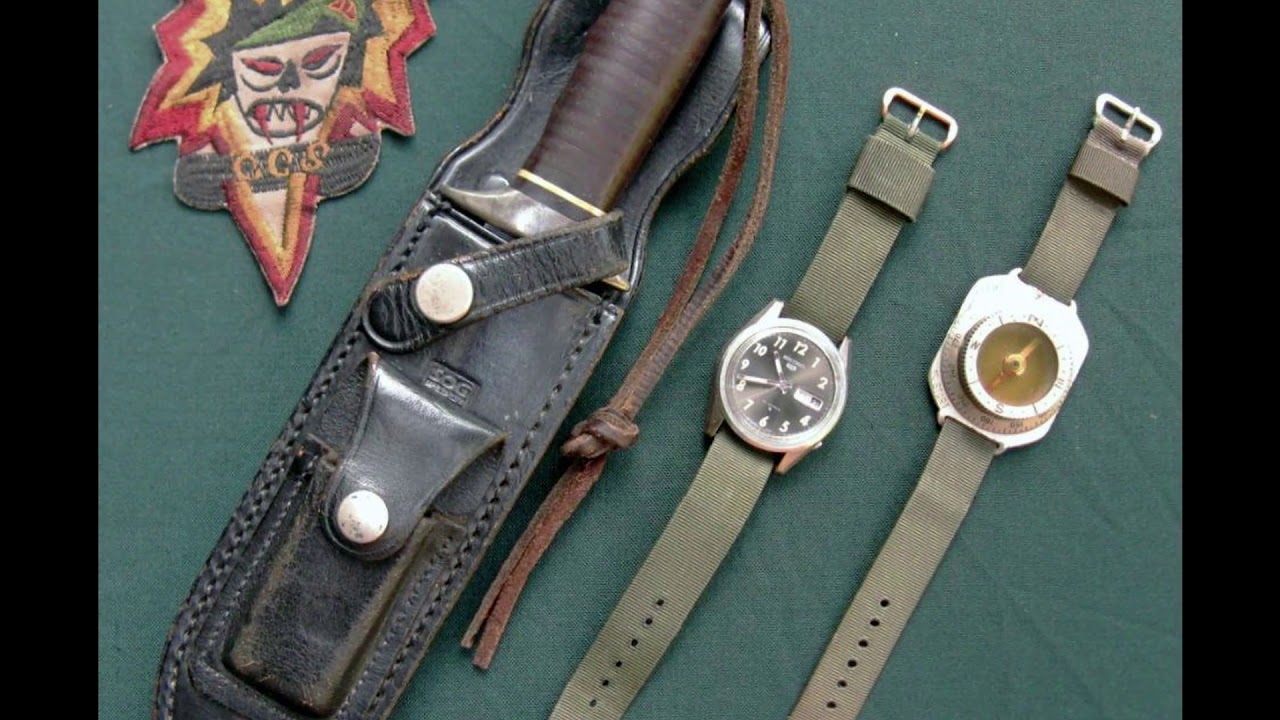 Seiko's MACV-SOG Wristwatches in Vietnam 1968-1972