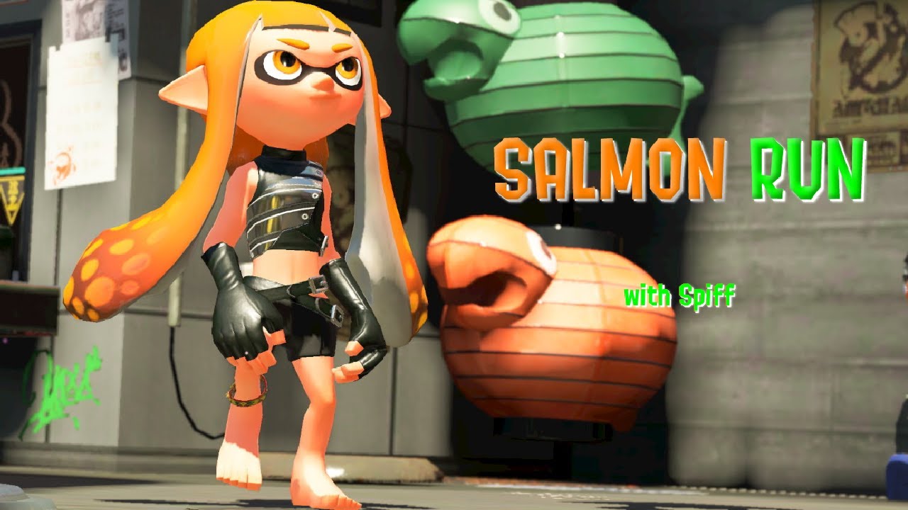[Splatoon 2] Salmon Run with Spiff 3