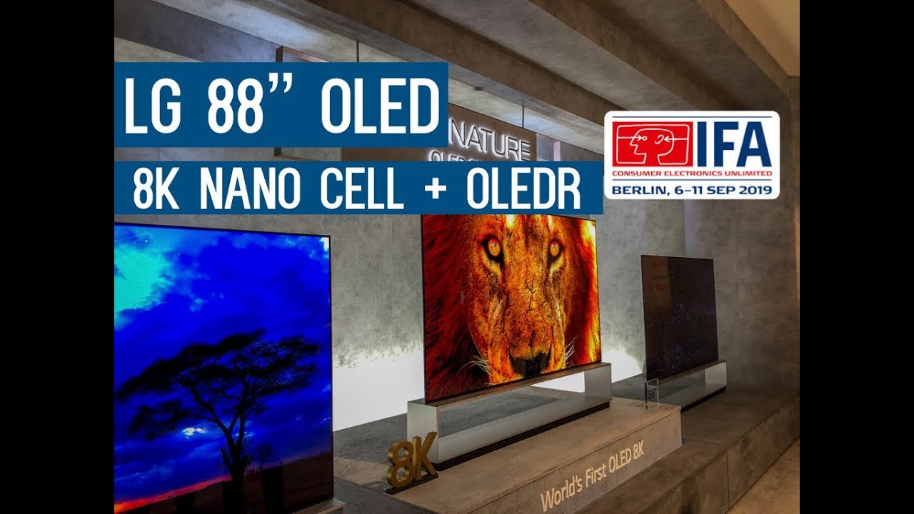 LG 8k OLED, OLED R, NANO Cell 8k & Rollable OLED | IFA Berlin 2019 EXCLUSIVE LOOK!