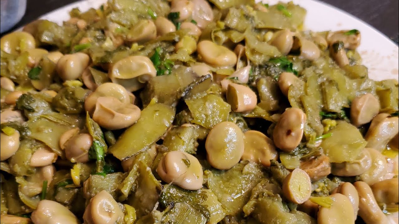 فول مقلى بطنجرة الضغط الانستانت بوت ، فول اخضر بزيت بقدر الضغط instant pot , فول بكزبرة و ثوم 😋