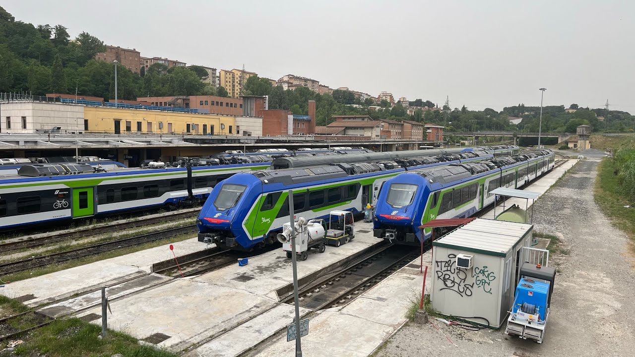 In cerca di ALn 663 tra Siena e Chiusi | Blues che si espandono a macchia d'olio