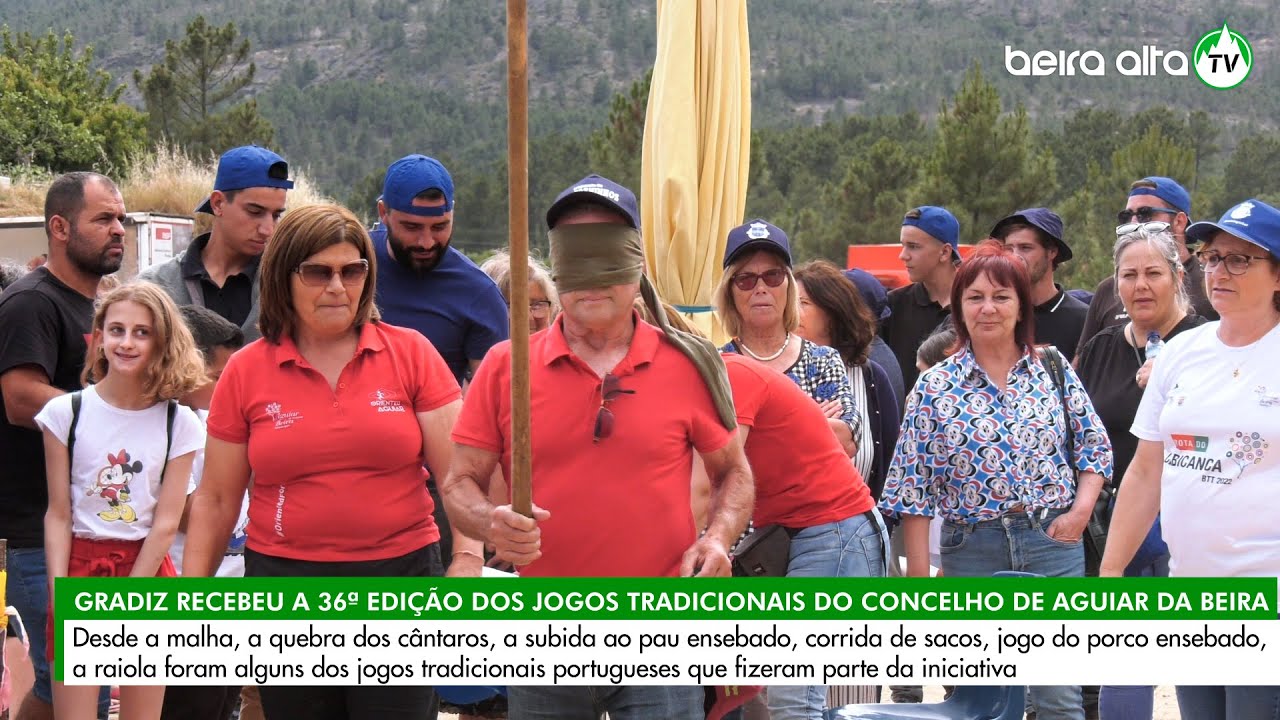 Gradiz recebeu a 36ª edição dos Jogos Tradicionais do concelho de Aguiar da Beira