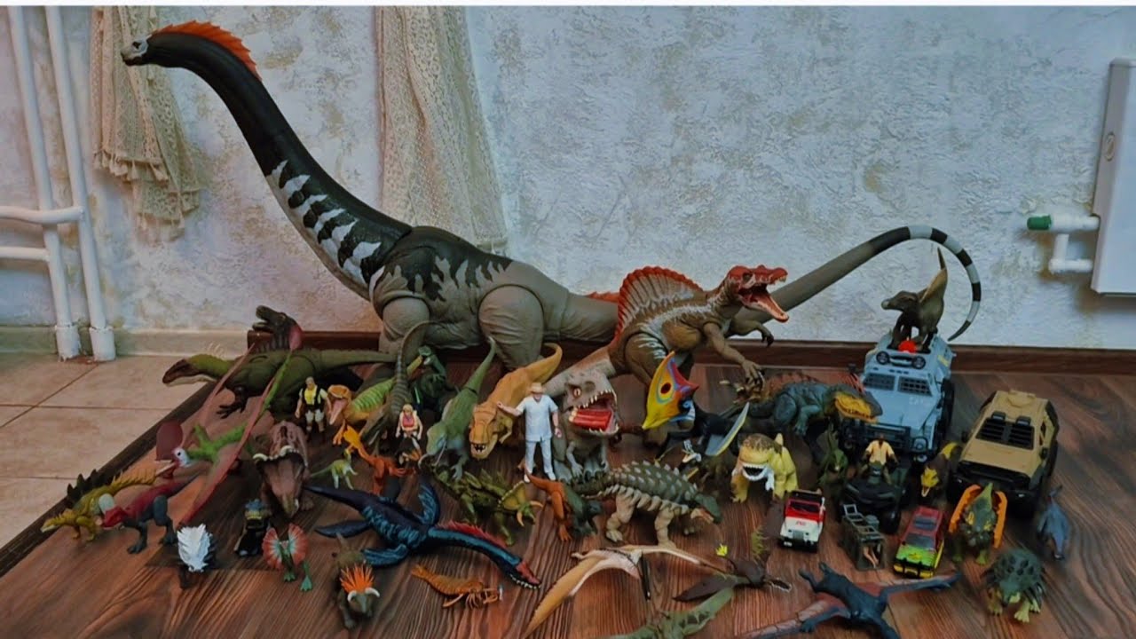Новинки в моей коллекции динозавров  #mattel #hammondcollection #jurassicworld #динозавр #dinosaur